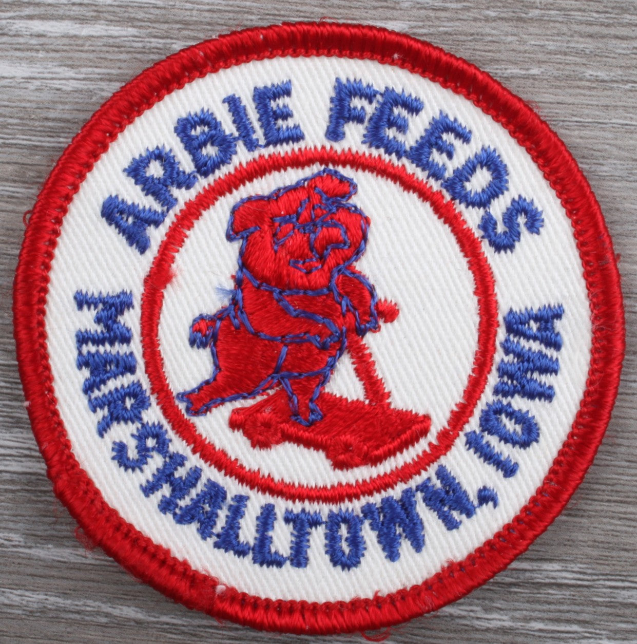 Vintage Arbie Feeds Patch