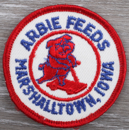 Vintage Arbie Feeds Patch
