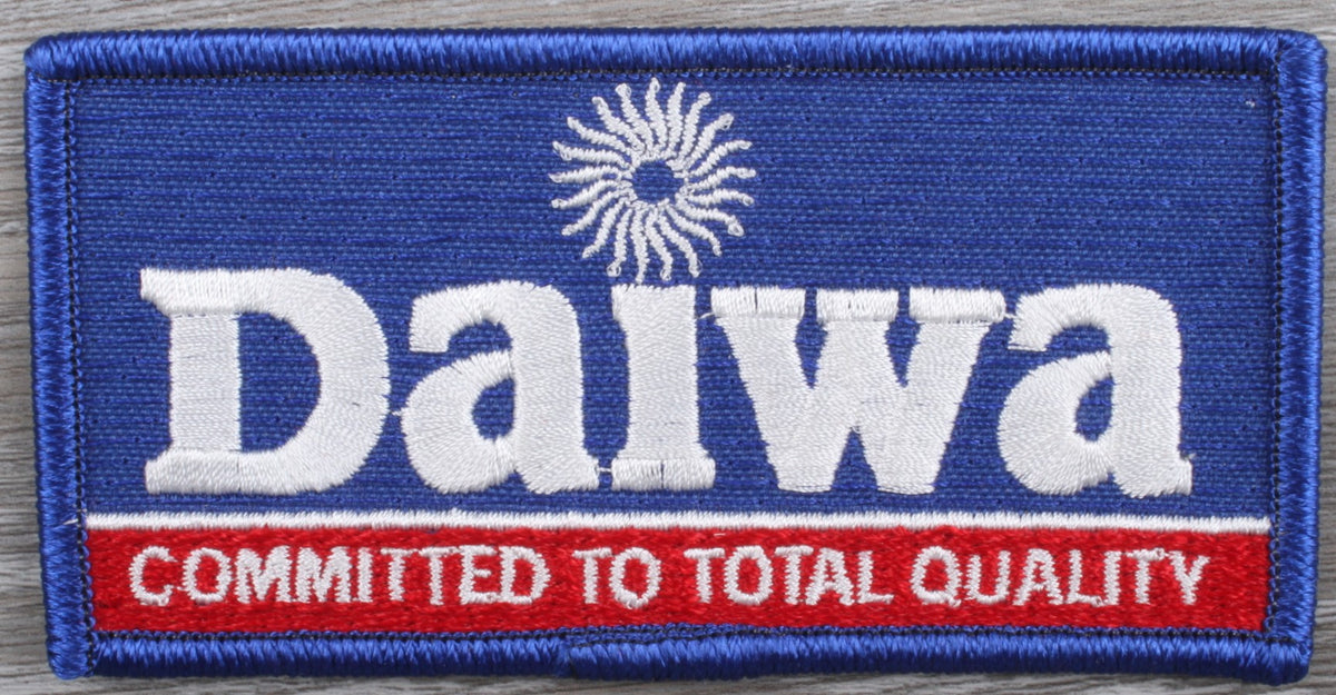 Daiwa Committed to Total Quality Patch