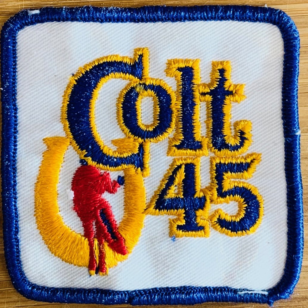 Vintage Colt 45 Malt Liquor Patch