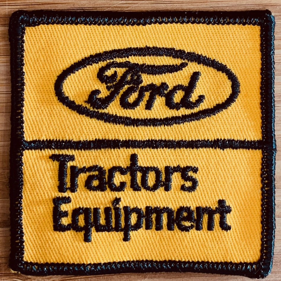Vintage Ford Tractors-Equipment Patch