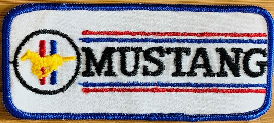 Vintage Ford Mustang Patch