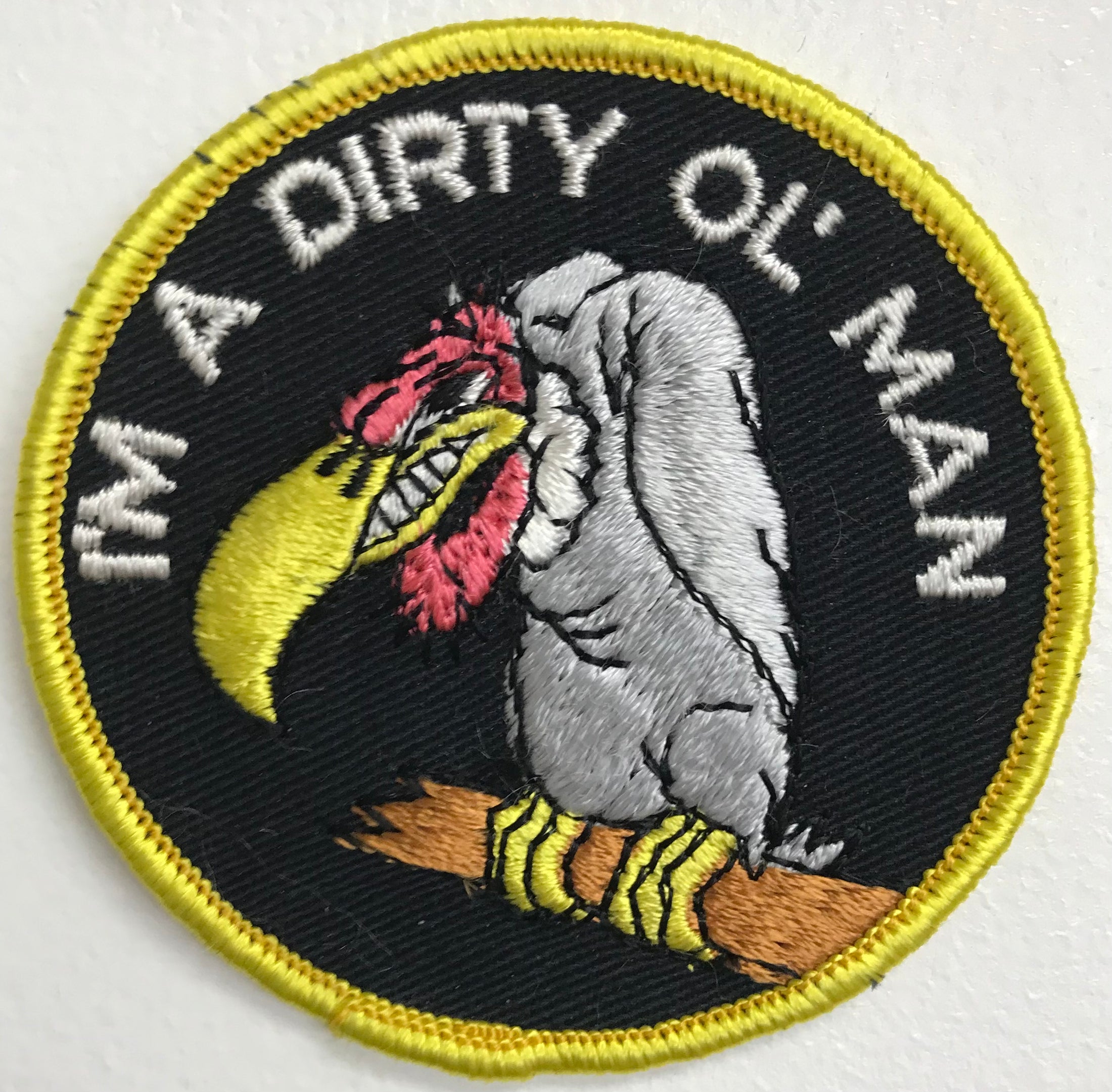 Vintage I'm a Dirty Ol' Man Patch