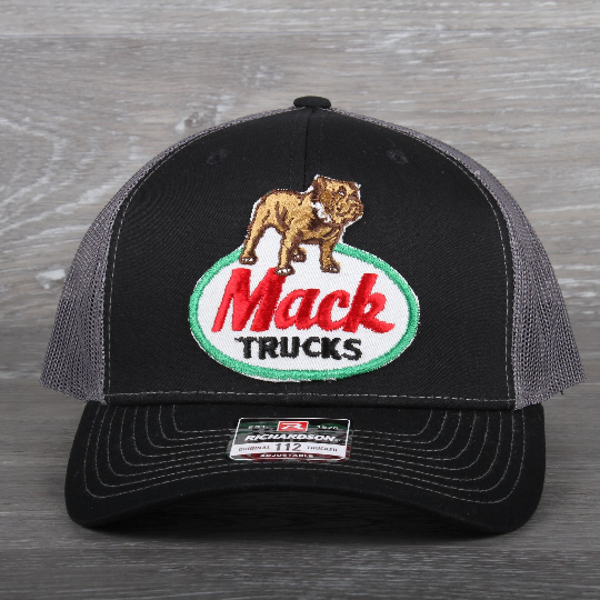 Vintage Mack patch on a Richardson 112 trucker hat