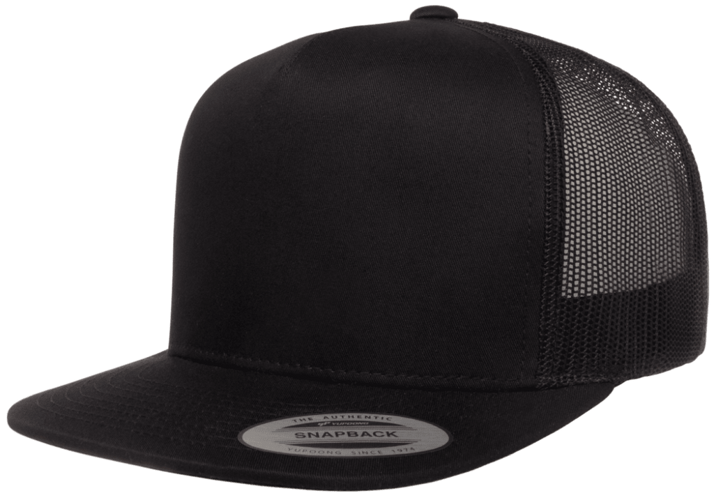 Yupoong 6006 Classic Trucker Hat Flatbill