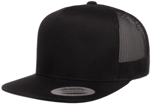 Yupoong 6006 Classic Trucker Hat Flatbill