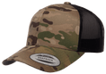 Load image into Gallery viewer, Yupoong 6606MC Retro Trucker Cap
