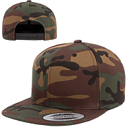 Yupoong 6089CM Snapback Camo Cap