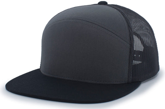 Pacific 787 6-Panel Arch Snapback Trucker
