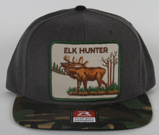 Vintage Elk Hunter patch on a Richardson 510 trucker hat