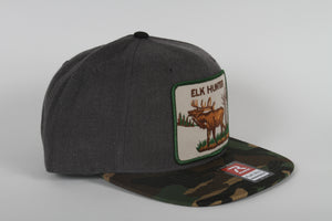 Vintage Elk Hunter patch on a Richardson 510 trucker hat