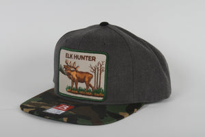 Vintage Elk Hunter patch on a Richardson 510 trucker hat