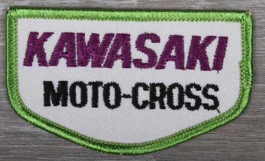 Vintage Kawasaki Moto-Cross Patch