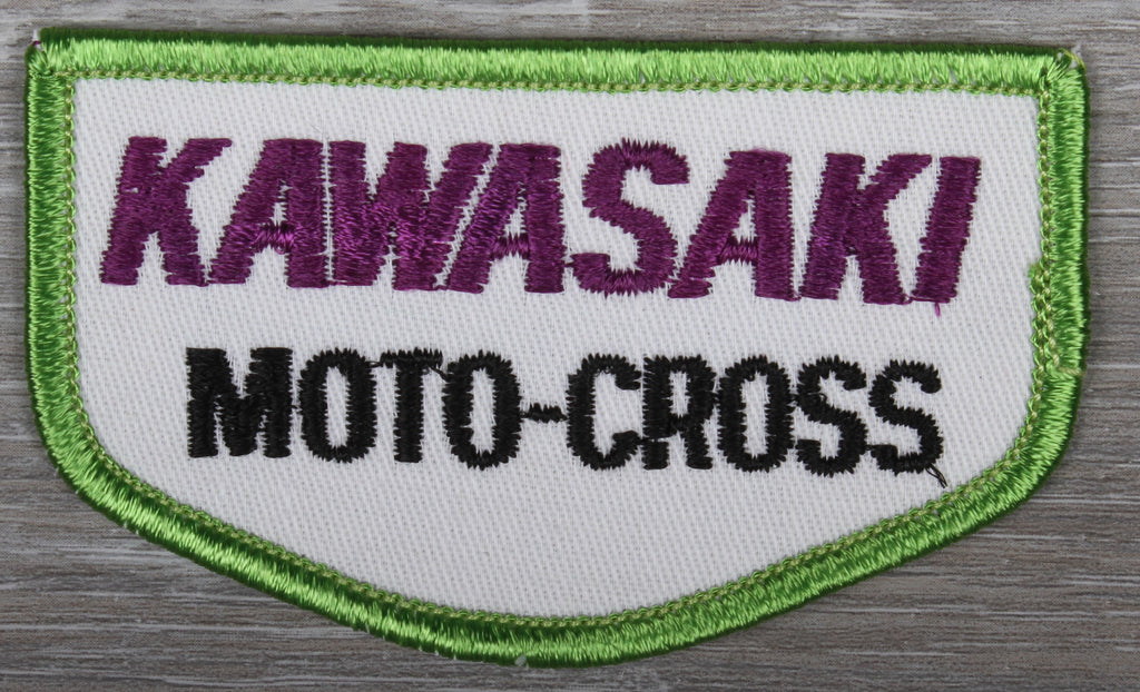 Vintage Kawasaki Moto-Cross Patch