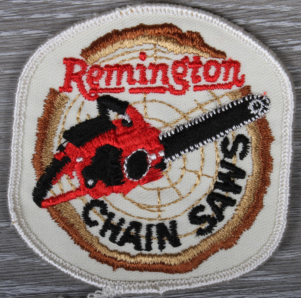 Vintage Remington Chain Saws Patch