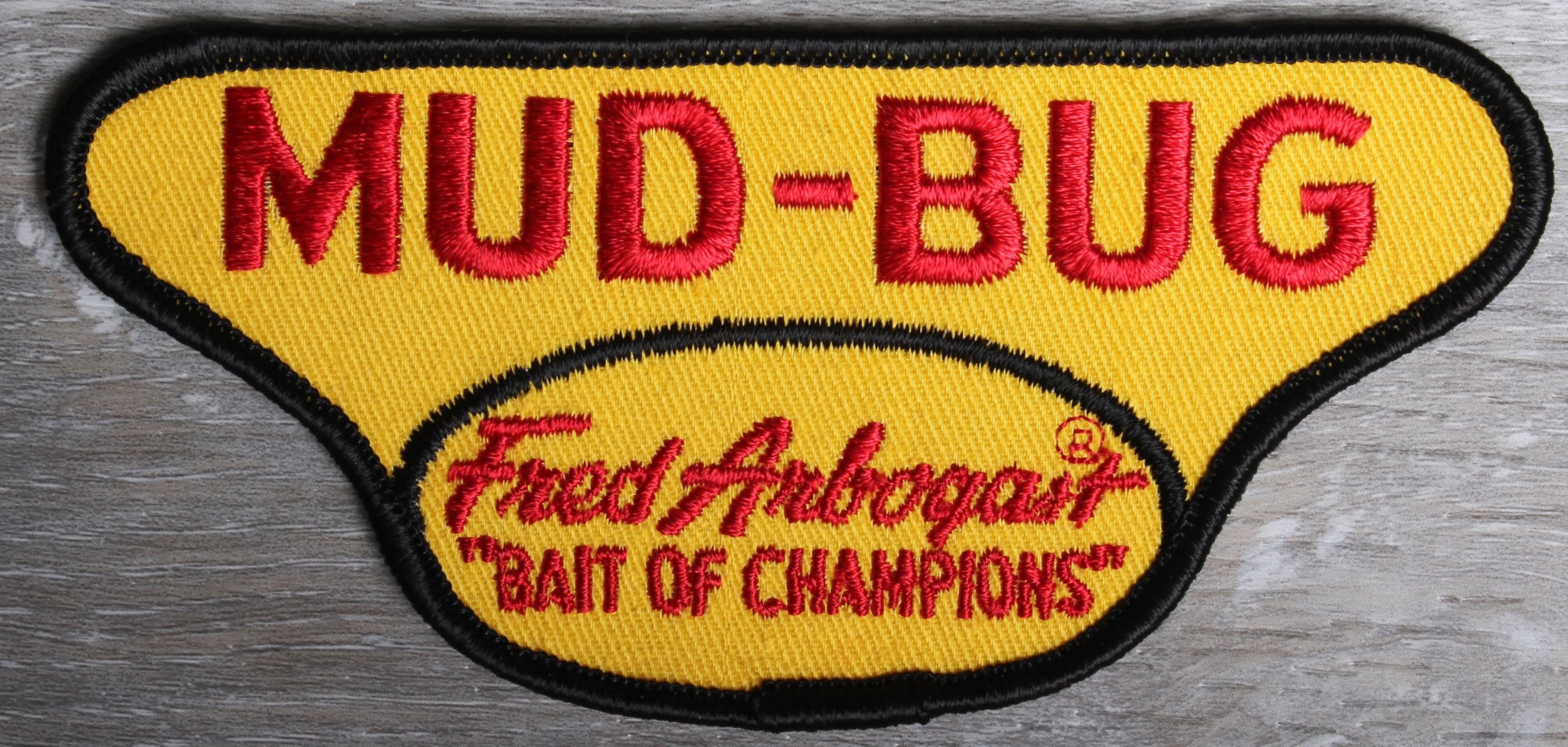 Vintage Mud-Bug Baits Patch