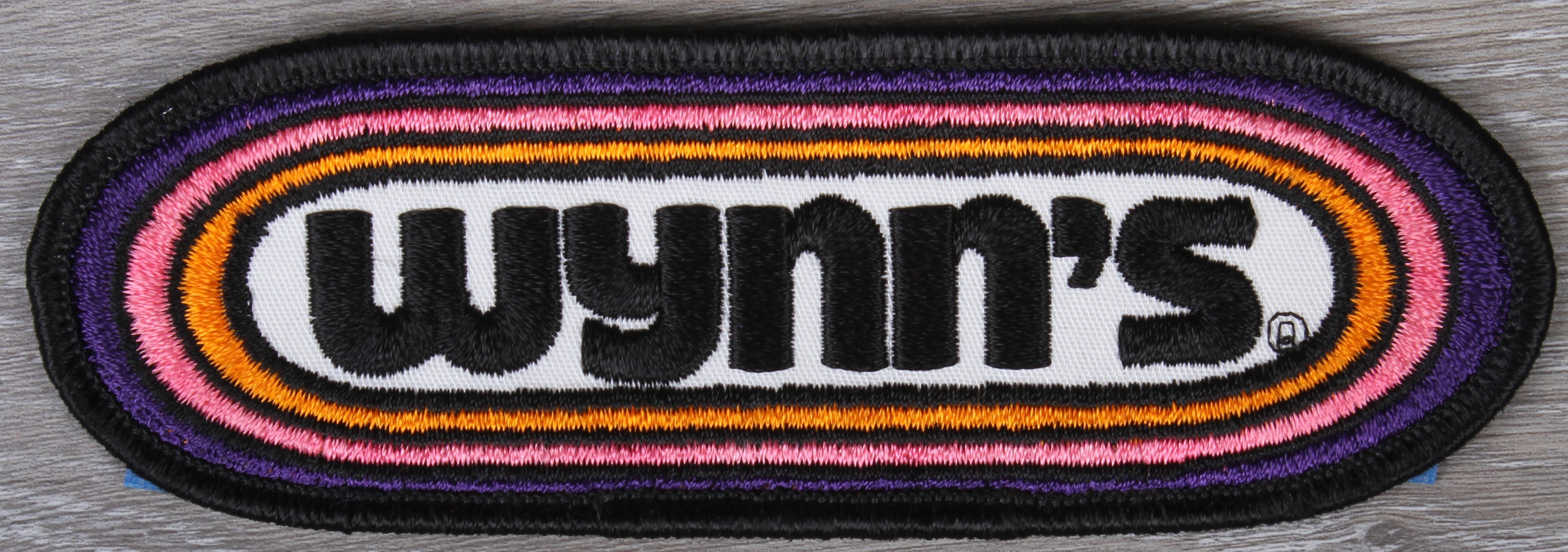 Vintage Wynn's Racing Oils Nascar Patch