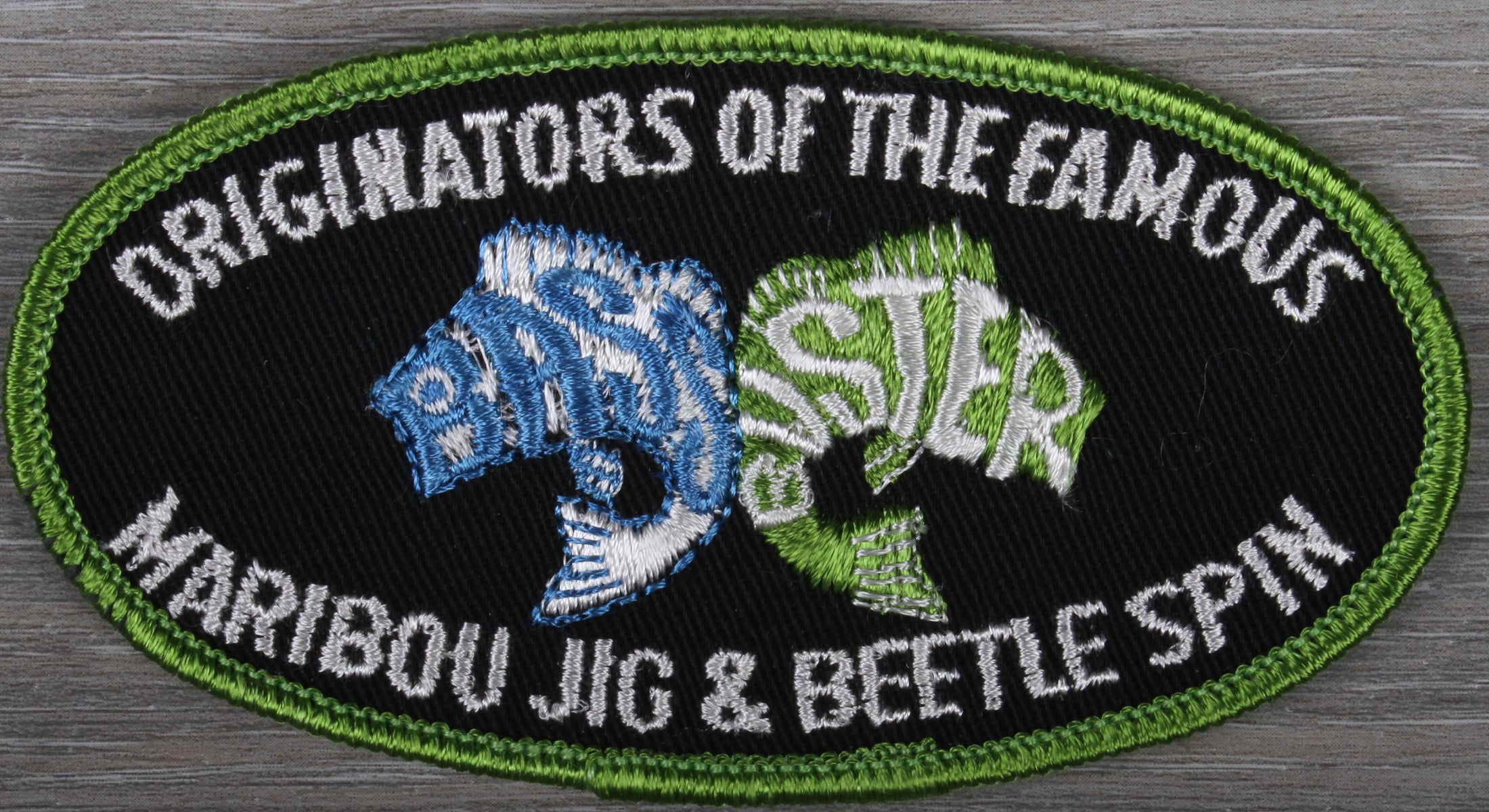 Vintage Bass Buster Lures Patch
