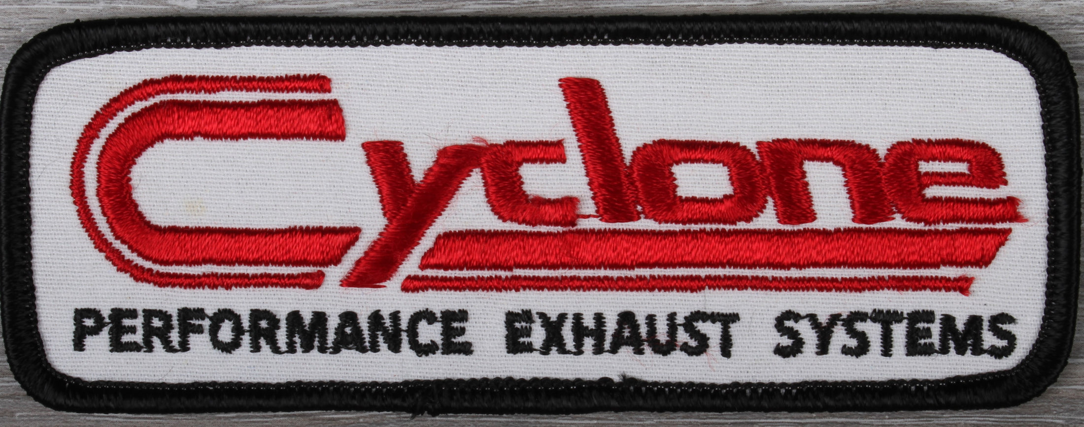 Vintage Cyclone Performance Exhaust Systems Patch