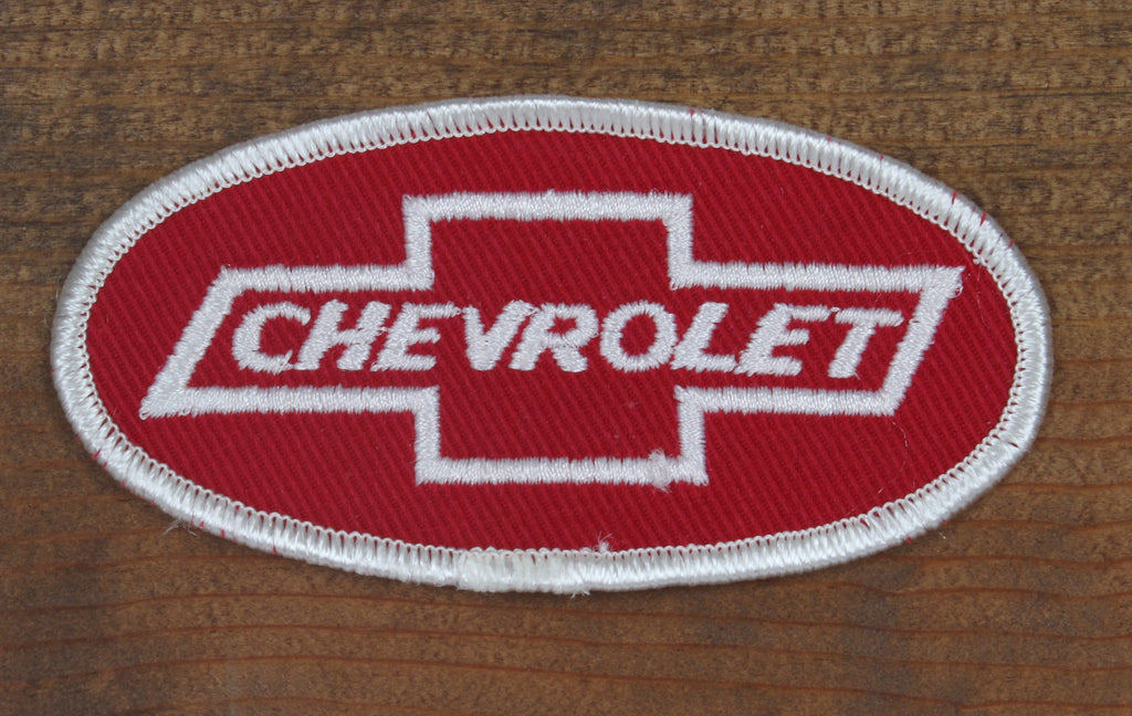 Vintage Chevrolet Patch - Red