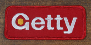 Vintage Getty Oil Patch