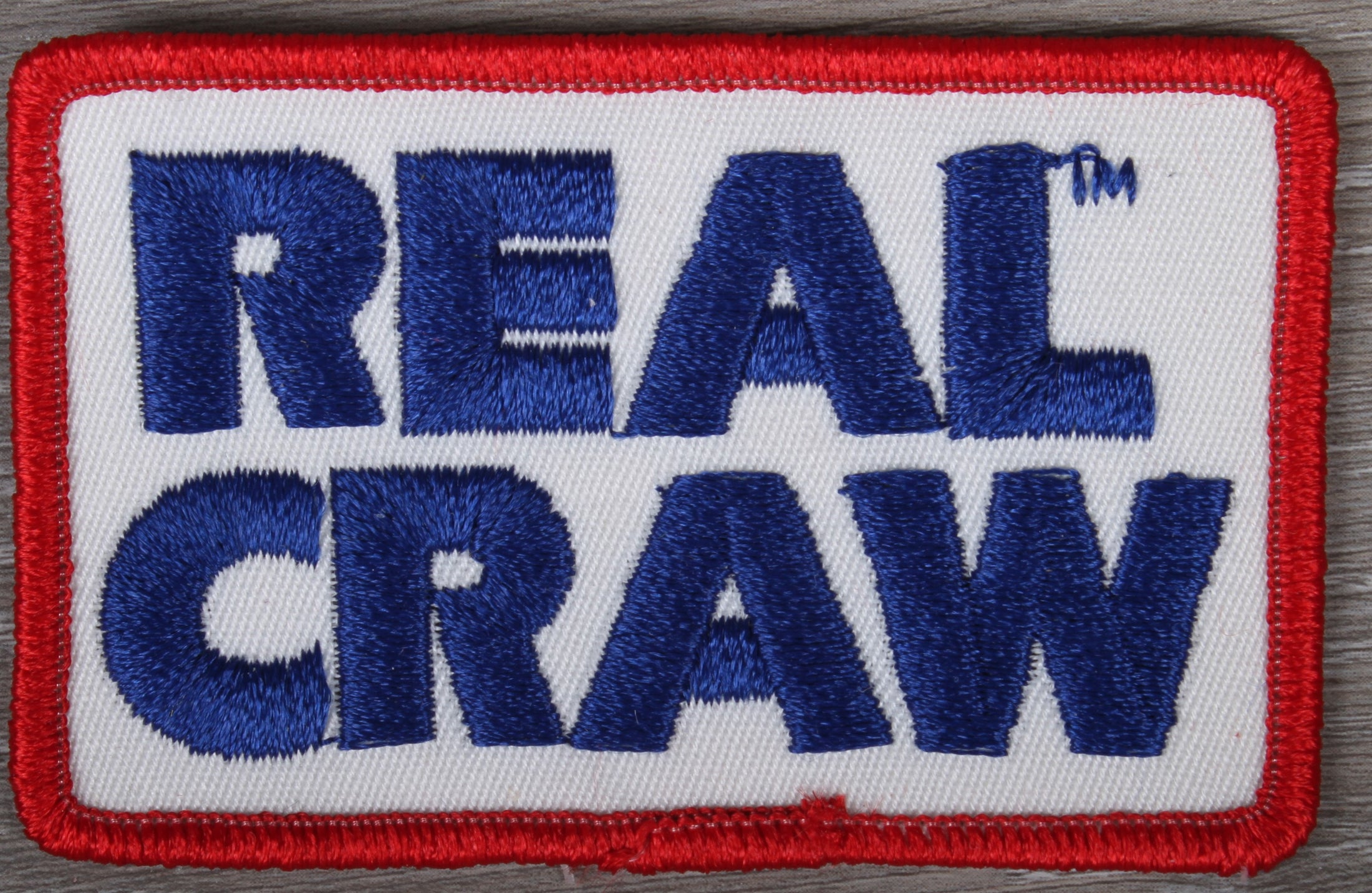 Vintage Real Craw Fishing Bait Patch
