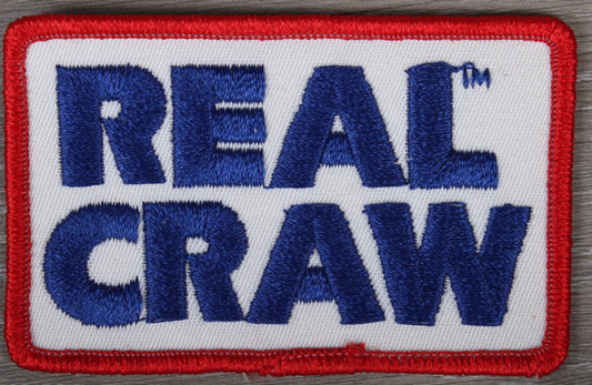 Vintage Real Craw Fishing Bait Patch