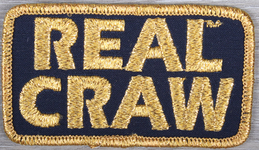 Vintage Real Craw Fishing Bait Patch