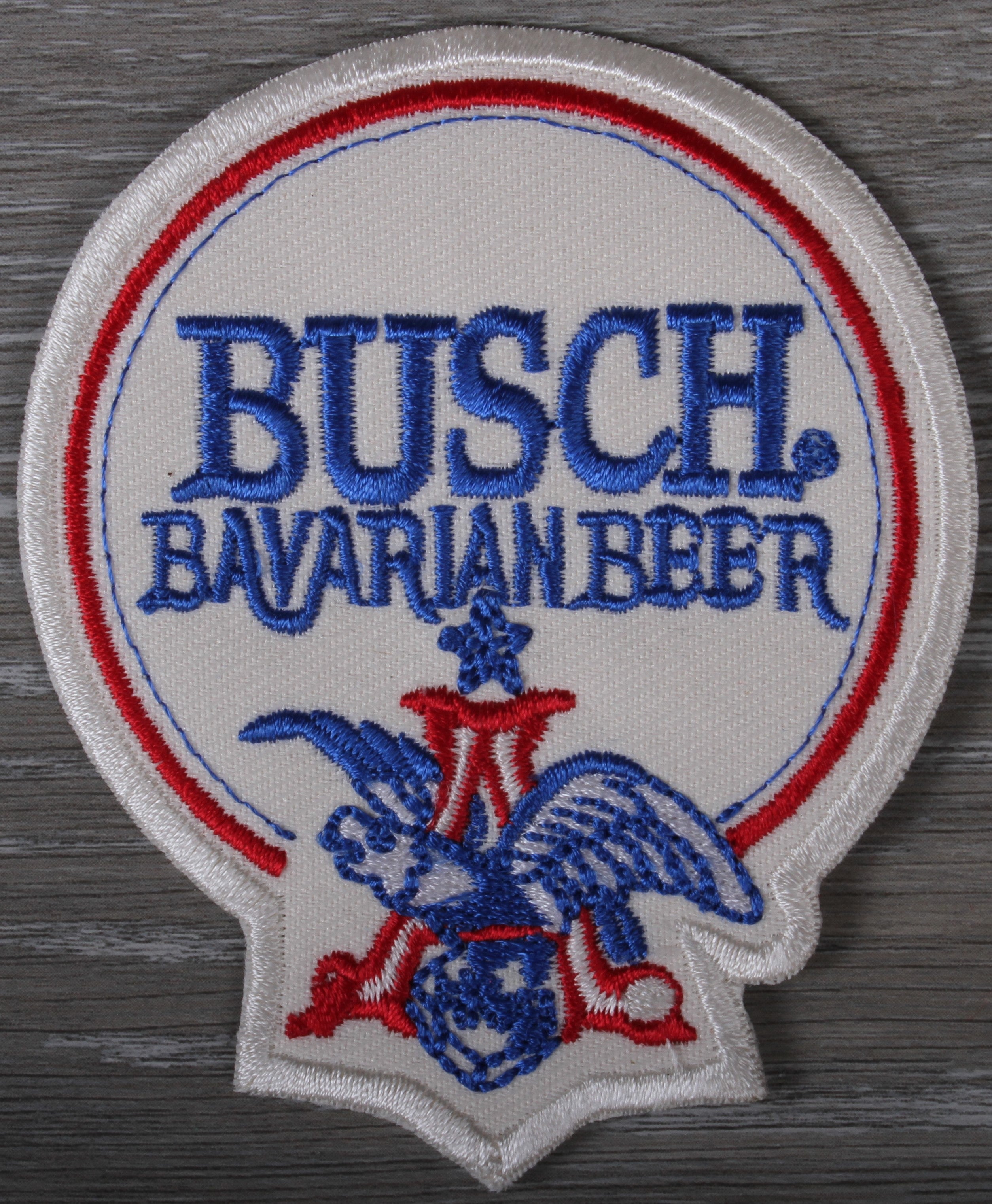 Vintage Busch Bavarian Beer Patch