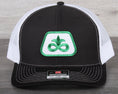 Load image into Gallery viewer, Vintage Pioneer Seed Logo patch on a Richardson 112 trucker hat
