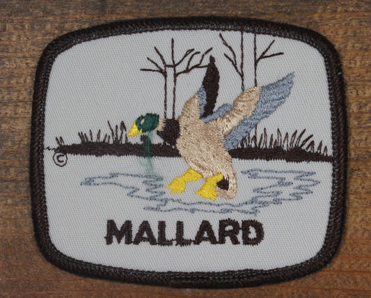 Vintage Mallard Duck Patch