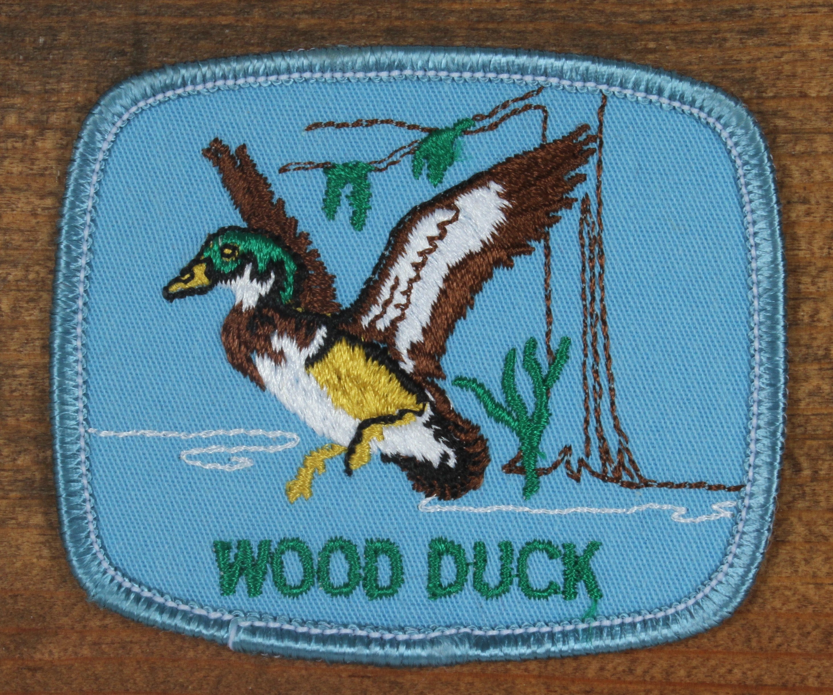 Vintage Wood Duck Patch