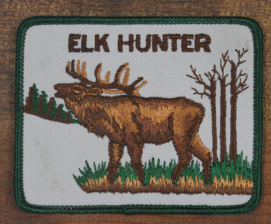 Vintage Elk Hunter Patch