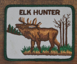 Vintage Elk Hunter Patch