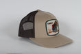 Load image into Gallery viewer, Vintage Turkey Hunter patch on a Pacific 104C trucker hat
