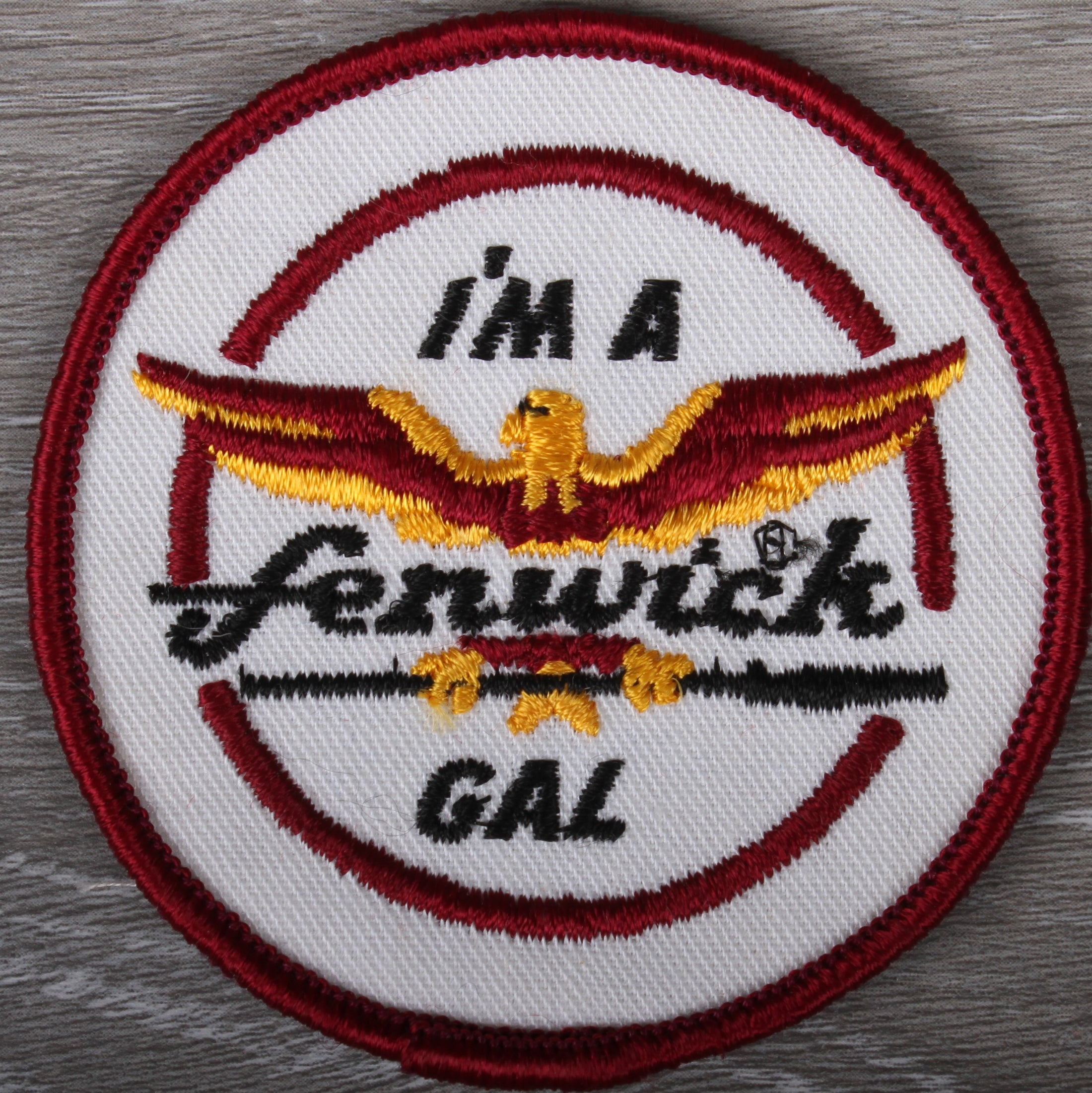 Vintage I'm a Fenwick Gal Patch