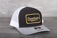 Load image into Gallery viewer, Vintage Copenhagen Snuff patch on a Richardson 112 trucker hat
