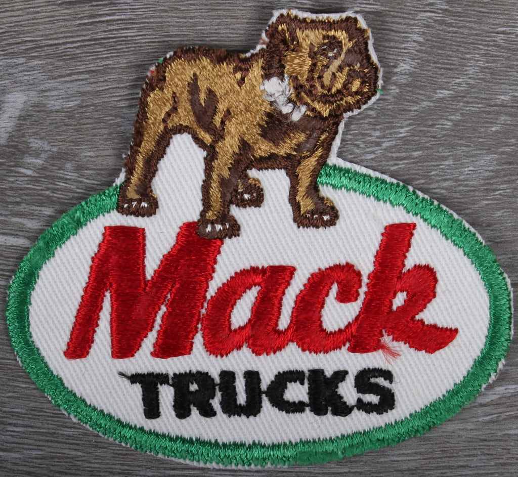 Vintage Mack Trucks Patch - Dog