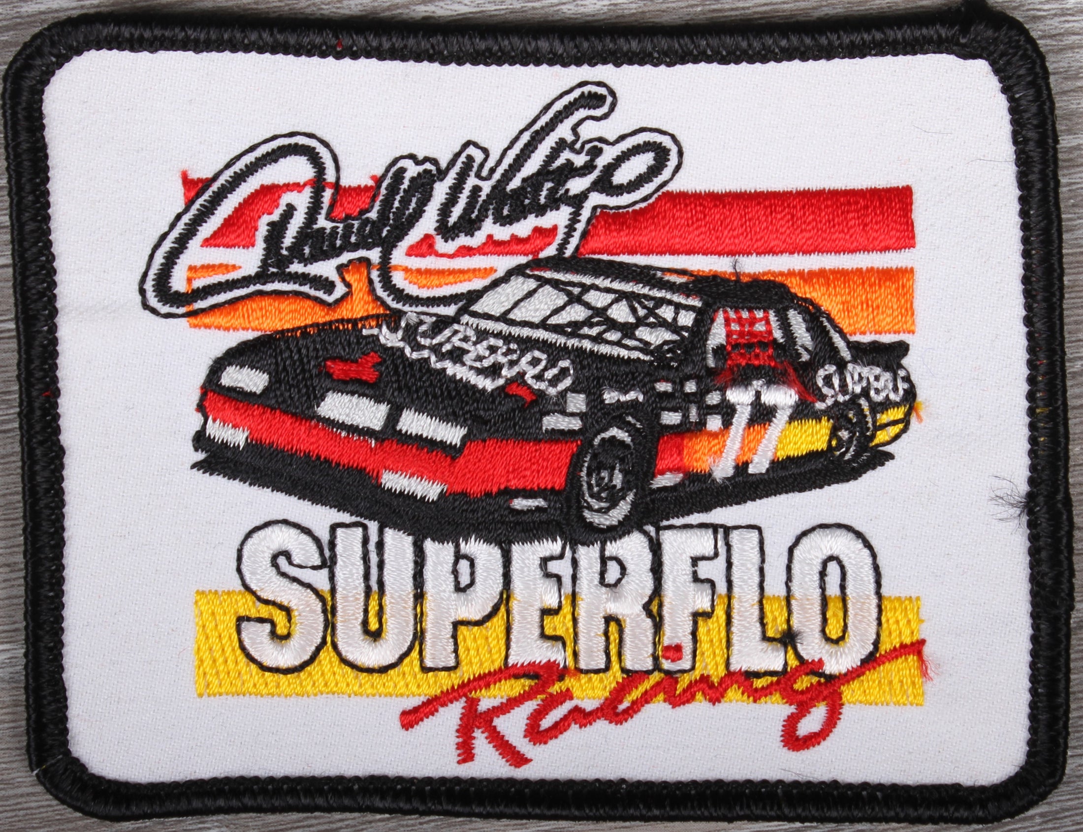 Vintage Darrell Waltrip Superflo Racing Patch