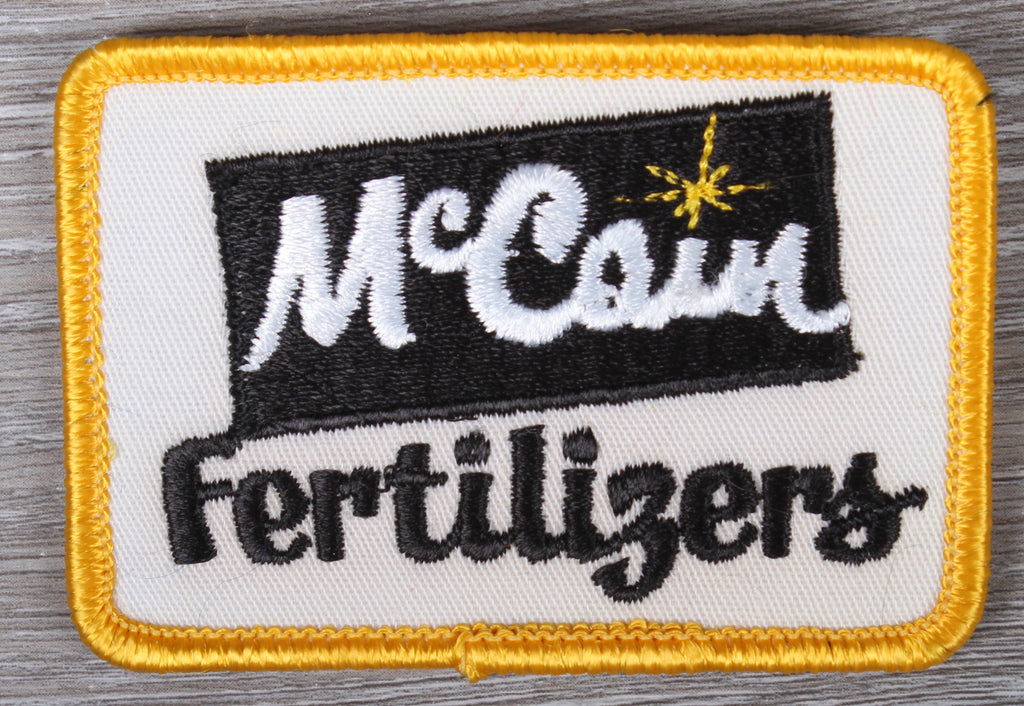 Vintage McCain Fertilizers Patch