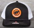 Load image into Gallery viewer, Retro Ford Bronco patch on a Richardson 112 trucker hat
