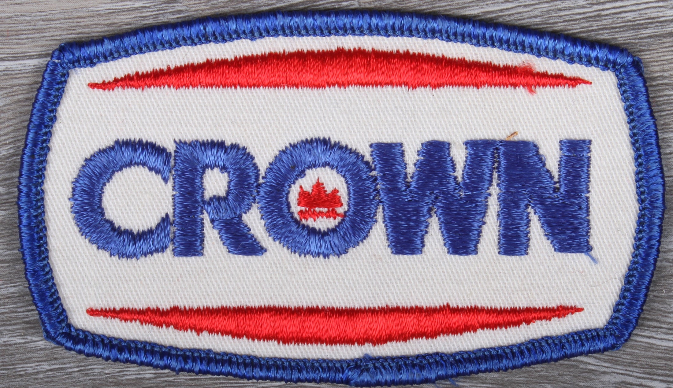 Vintage Crown Oil Patch