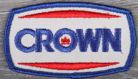 Vintage Crown Oil Patch