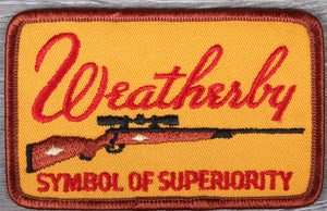 Vintage Weatherby Patch