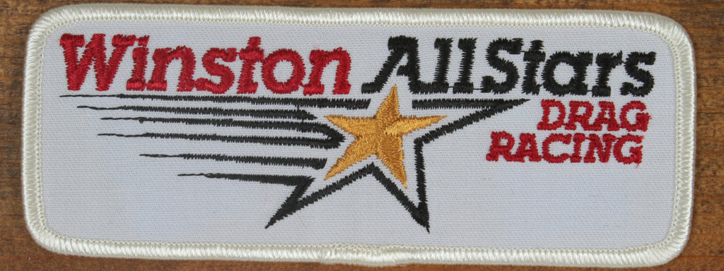 Vintage Winston All Stars Drag Racing Patch