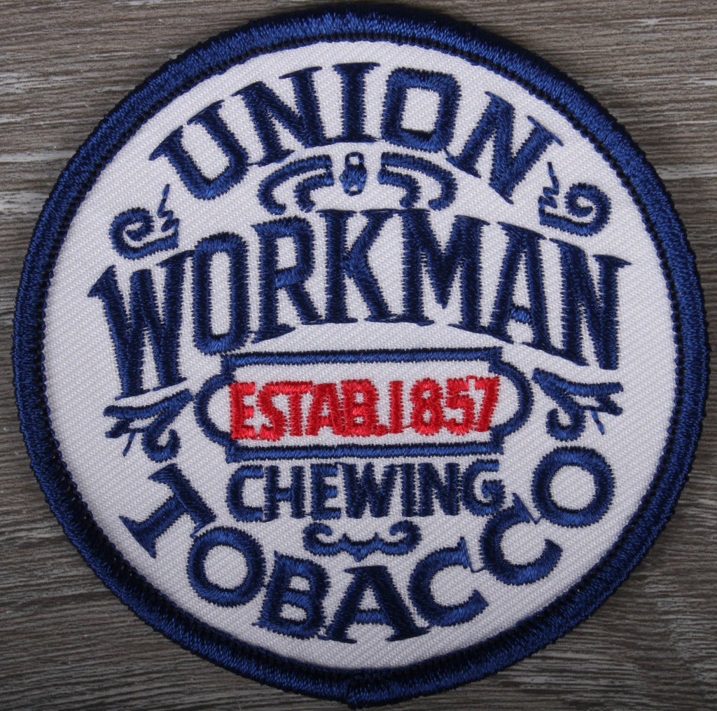 Vintage Style Union Workman Chewing Tobacco Patch