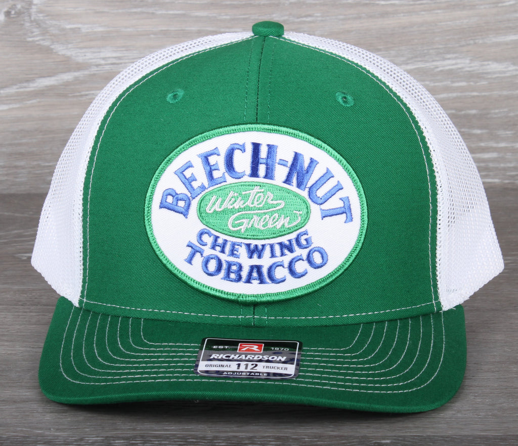 Beech-Nut Wintergreen Chewing Tobacco Patch hat