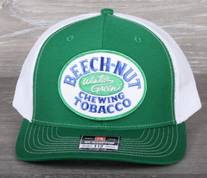 Beech-Nut Wintergreen Chewing Tobacco Patch hat