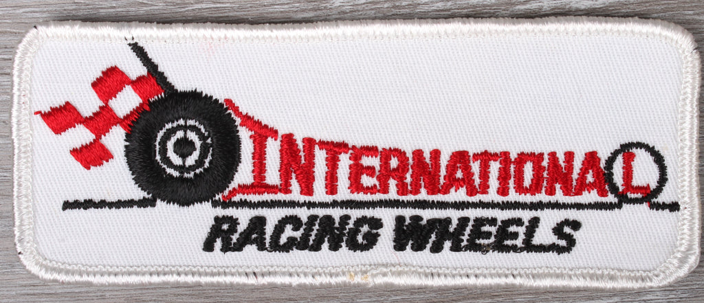 Vintage International Racing Wheels Patch