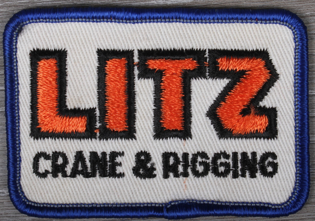 Vintage Litz Crane & Rigging Patch